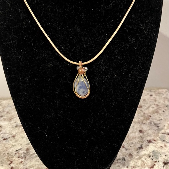 Sodalite Necklace - Picture 2 of 3